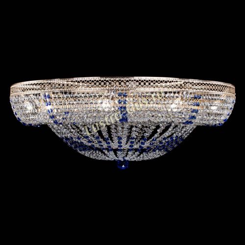 Люстра Кольцо Классика Венеция синяя в Кирове Гусь Хрустальный