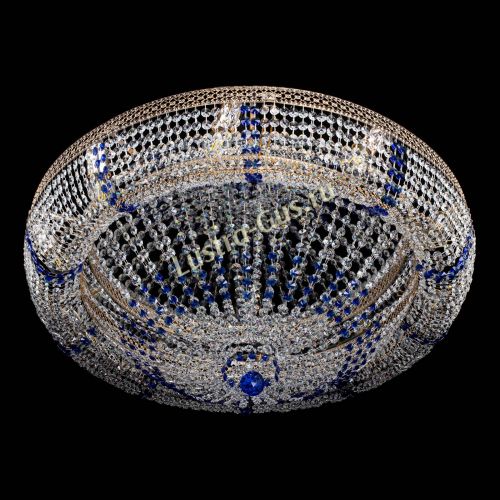 Люстра Кольцо Классика Венеция синяя в Кирове Гусь Хрустальный