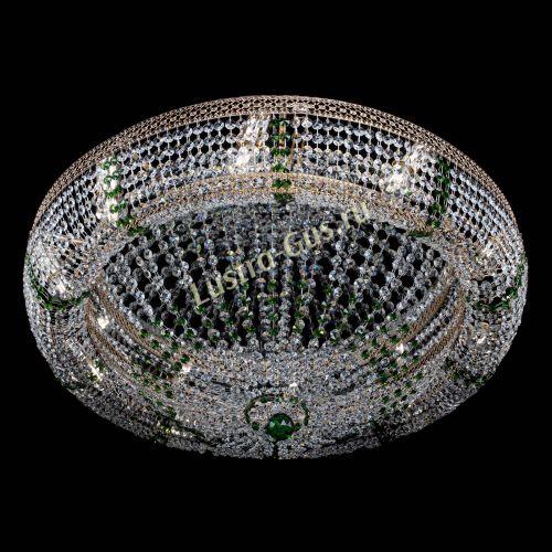 Люстра Кольцо Классика Венеция зеленая в Кирове Гусь Хрустальный