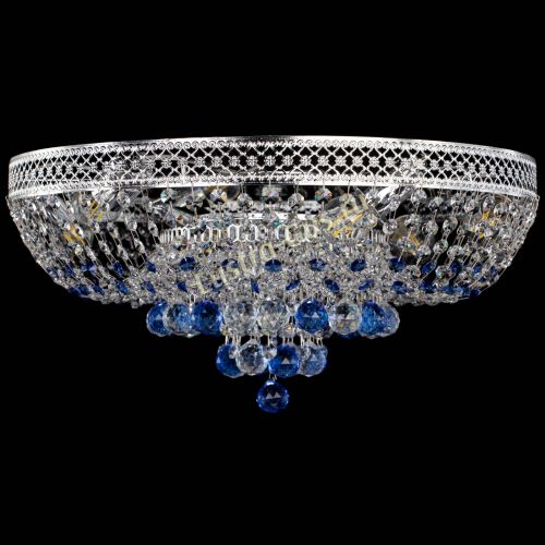 Люстра Кольцо Венеция №44 синяя в Кирове Гусь Хрустальный