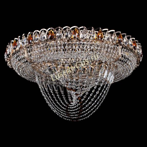 Люстра Кольцо Водоворот №8 чайная в Кирове Гусь Хрустальный