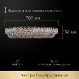 Люстра Кольцо оптикон в Кирове