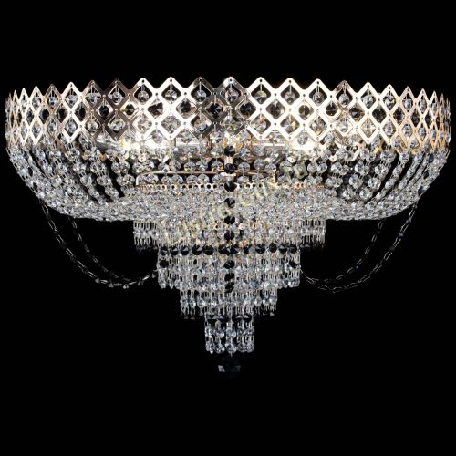 Люстра Корона №11 черная в Кирове Гусь Хрустальный