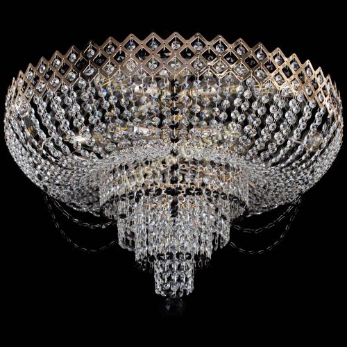 Люстра Корона №11 черная в Кирове Гусь Хрустальный