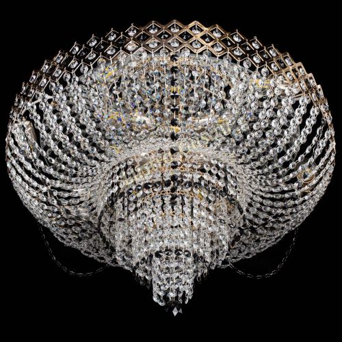 Люстра Корона №11 черная в Кирове Гусь Хрустальный