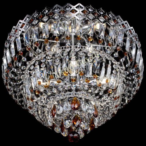 Люстра Корона №5 чайная в Кирове Гусь Хрустальный