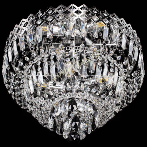 Люстра Корона №5 черная в Кирове Гусь Хрустальный