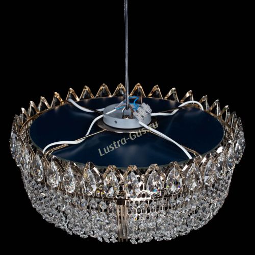 Люстра Корона Купол №4 в Кирове Гусь Хрустальный