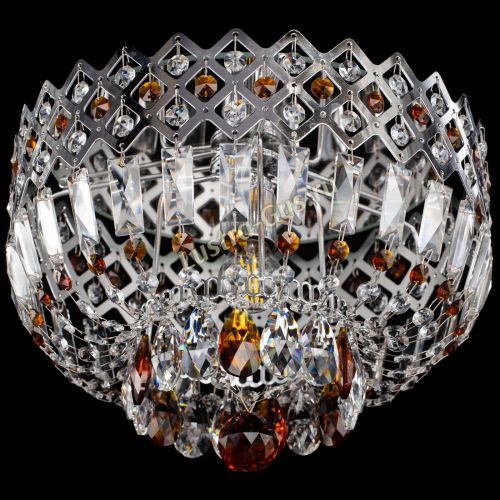 Люстра Корона пластинка №1 чайная в Кирове Гусь Хрустальный