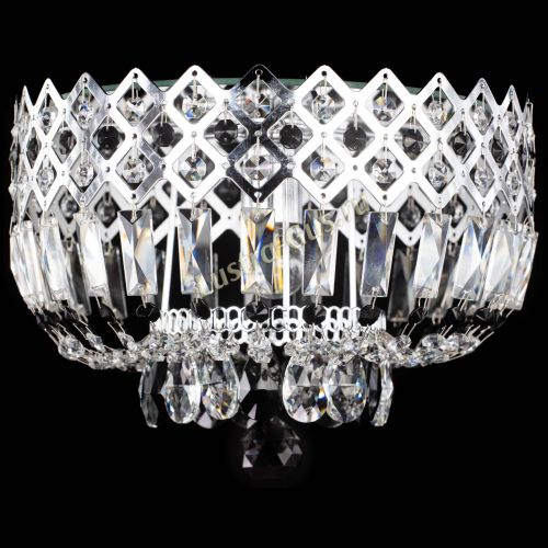 Люстра Корона пластинка №1 черная в Кирове Гусь Хрустальный