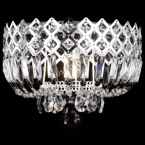 Люстра Корона пластинка №1 черная в Кирове Гусь Хрустальный