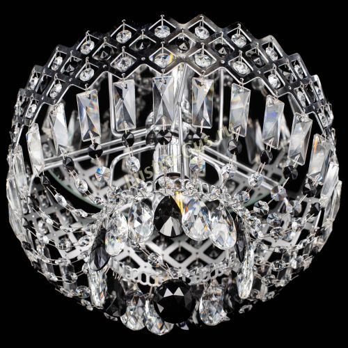 Люстра Корона пластинка №1 черная в Кирове Гусь Хрустальный