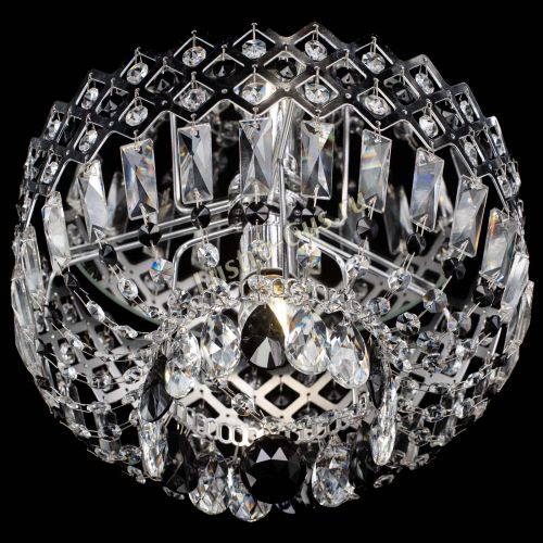 Люстра Корона пластинка №1 черная в Кирове Гусь Хрустальный