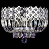 Люстра Корона пластинка №1 фиолетовая в Кирове