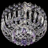 Люстра Корона пластинка №1 фиолетовая в Кирове
