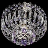 Люстра Корона пластинка №1 фиолетовая в Кирове
