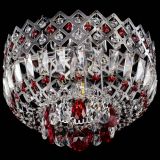 Люстра Корона пластинка №1 красная в Кирове