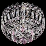 Люстра Корона пластинка №1 розовая в Кирове