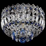 Люстра Корона пластинка №1 синяя в Кирове