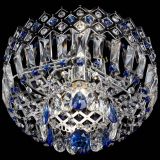 Люстра Корона пластинка №1 синяя в Кирове