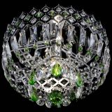 Люстра Корона пластинка №1 зеленая в Кирове