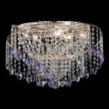 Люстра Космея №4 фиолетовая в Кирове