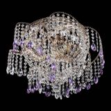 Люстра Космея №4 фиолетовая в Кирове