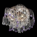 Люстра Космея №4 фиолетовая в Кирове