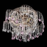 Люстра Космея №4 розовая в Кирове