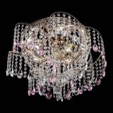 Люстра Космея №4 розовая в Кирове