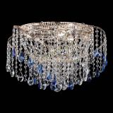 Люстра Космея №4 синяя в Кирове