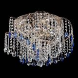 Люстра Космея №4 синяя в Кирове