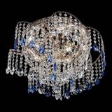 Люстра Космея №4 синяя в Кирове