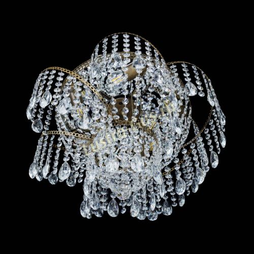 Люстра Космея №5 под бронзу в Кирове Гусь Хрустальный