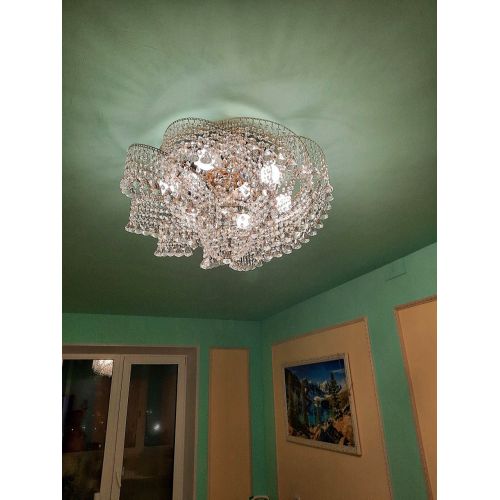 Люстра Космея №6 конус в Кирове Гусь Хрустальный