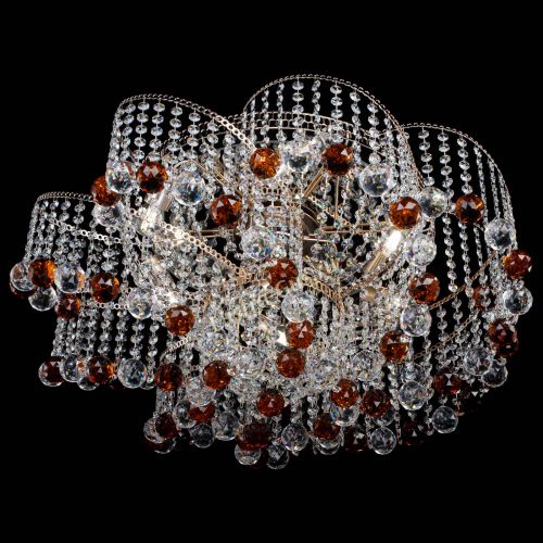 Люстра Космея №6 шар 40 мм чайная в Кирове Гусь Хрустальный