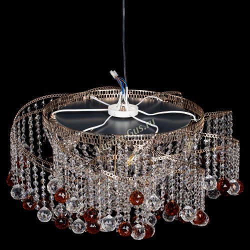 Люстра Космея №6 шар 40 мм чайная в Кирове Гусь Хрустальный