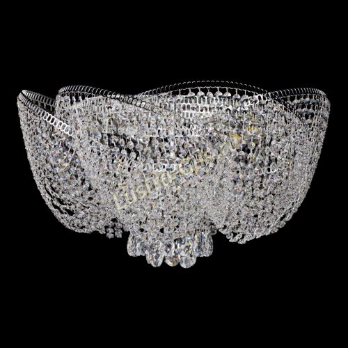 Люстра Космея Бутон большая в Кирове Гусь Хрустальный