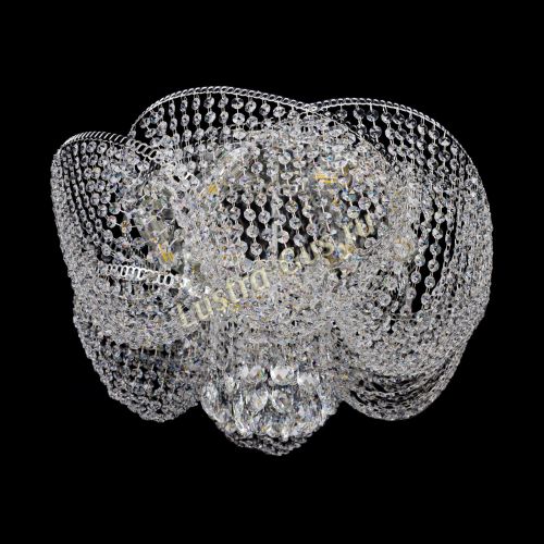 Люстра Космея Бутон большая в Кирове Гусь Хрустальный