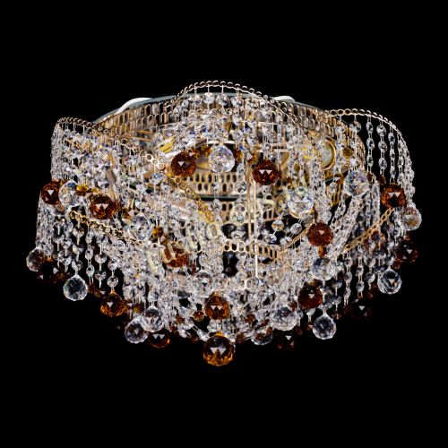 Люстра Космея шар 40 мм чайная в Кирове Гусь Хрустальный