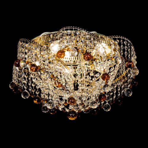 Люстра Космея шар 40 мм чайная в Кирове Гусь Хрустальный