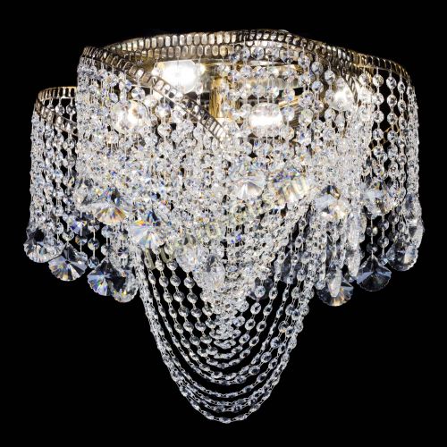 Люстра Космея Водоворот Веер под бронзу в Кирове Гусь Хрустальный