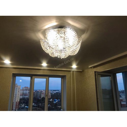 Люстра Космея №1 в Кирове Гусь Хрустальный