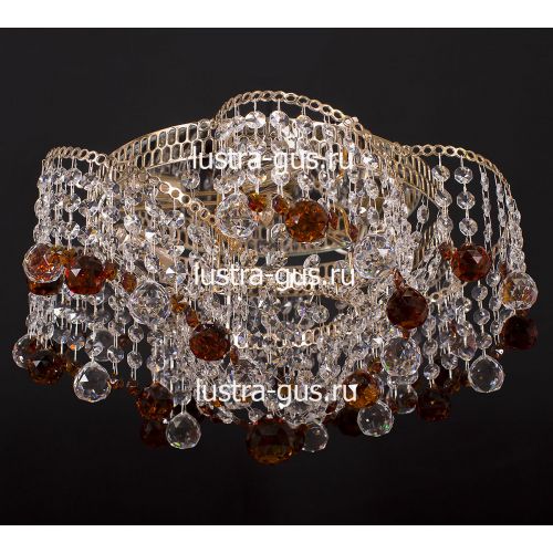 Люстра Космос шар 40 мм чайная в Кирове Гусь Хрустальный