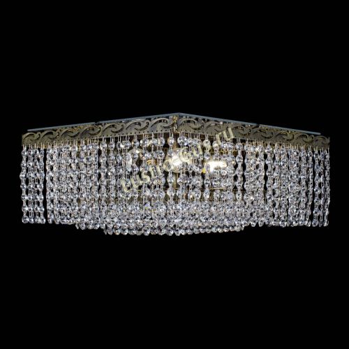 Люстра Квадрат №3 под бронзу в Кирове Гусь Хрустальный