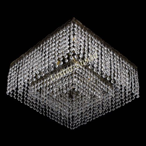 Люстра Квадрат №3 под бронзу в Кирове Гусь Хрустальный