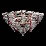 Люстра Квадрат Бриз красная в Кирове