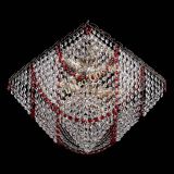 Люстра Квадрат Бриз красная в Кирове