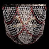 Люстра Квадрат Бриз красная в Кирове