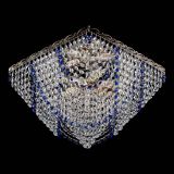 Люстра Квадрат Бриз синяя в Кирове